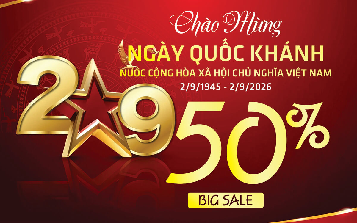 MỪNG TẾT ĐỘC LẬP - THE WATCH SALE KHỦNG LÊN ĐẾN 50%